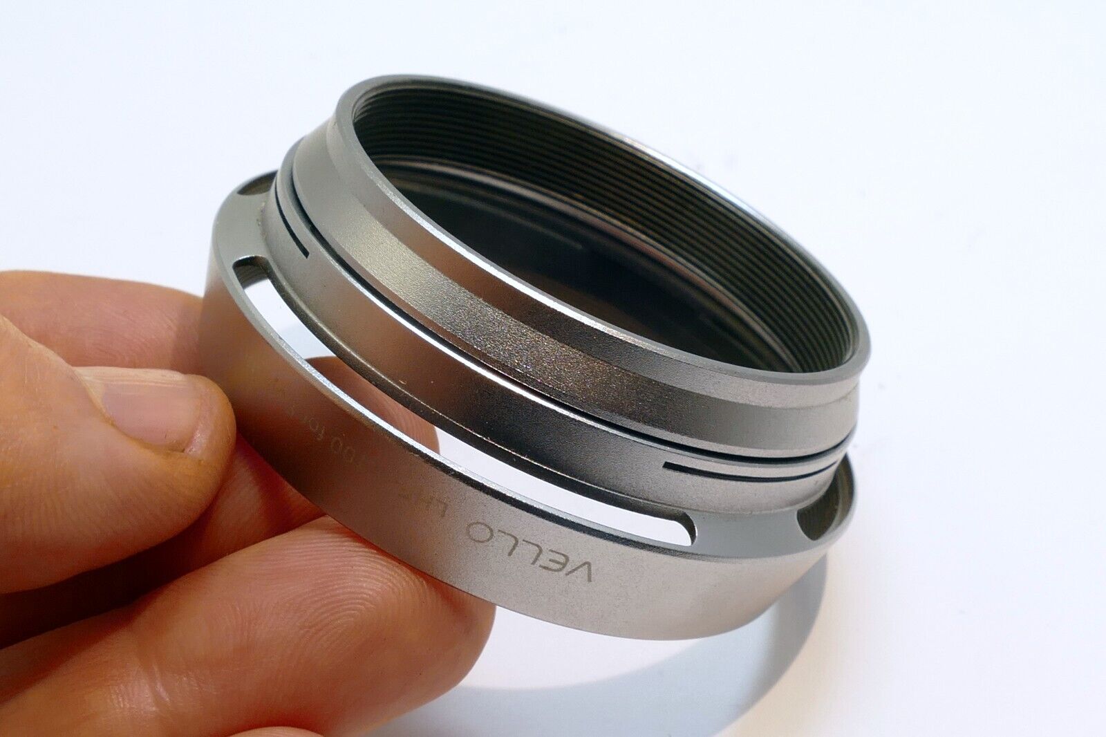 Vello LH-X100 Metal Square Bayonet Hood Shade for Fujinon X100 camera lens