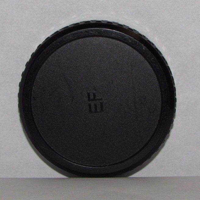 Used Vivitar Rear Lens Cap for Canon EF EF-S lenses twist on type  B20037