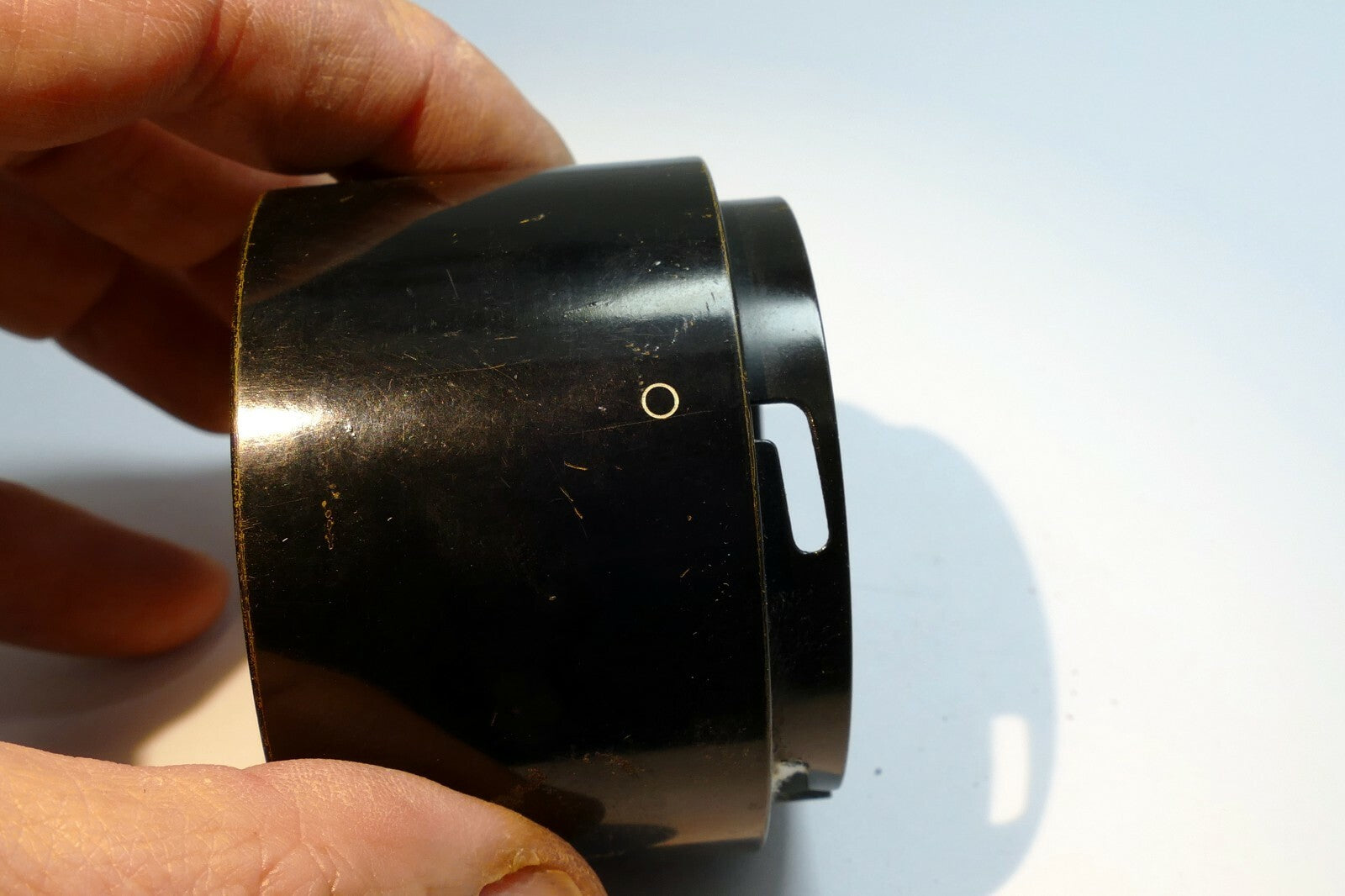 54mm ID Lens Hood Shade Metal series 7 VII (Clip on, bayonet type) twist on