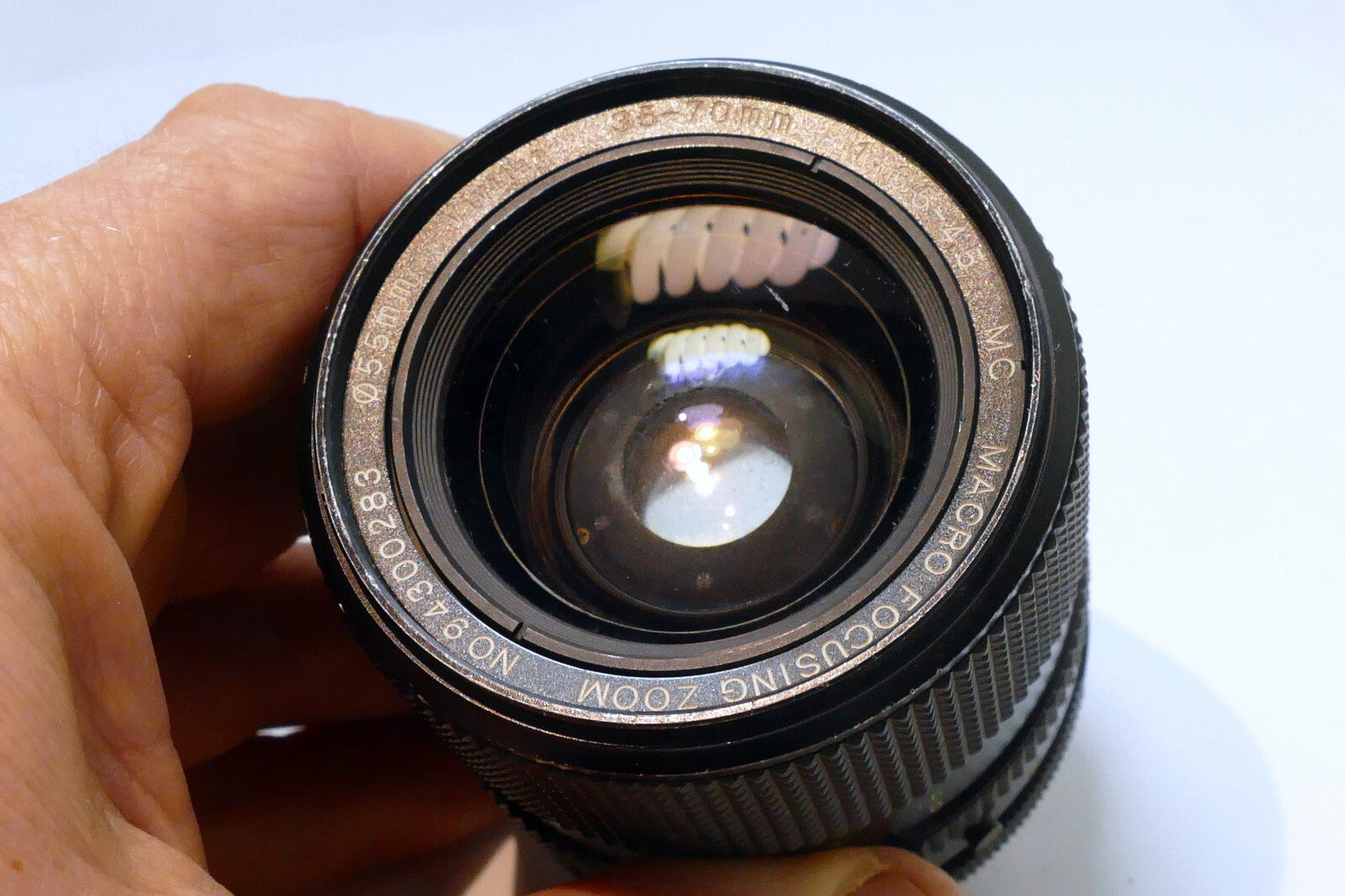 Lens for PARTS or REPAIR Vivitar 35-70mm f3.5-4.5 for OM - AS IS, not working
