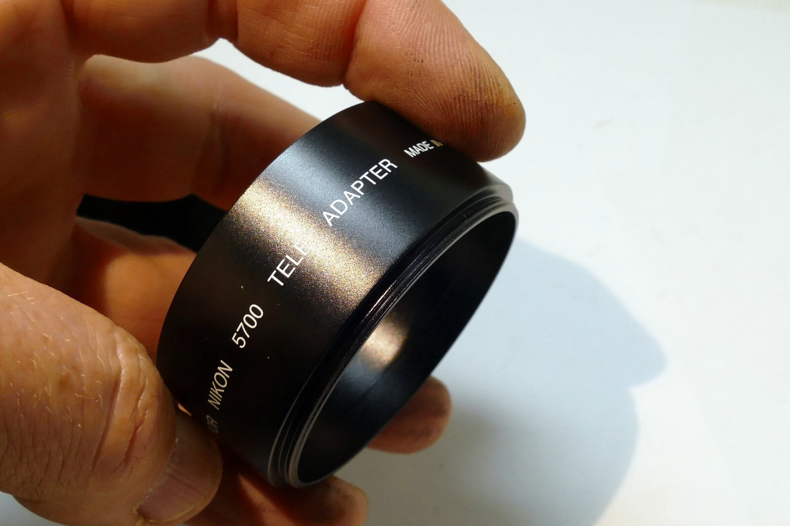 Ring Lens Adapter  Coolpix 5700 wide angle and Telephoto set from 54mm to 52mm