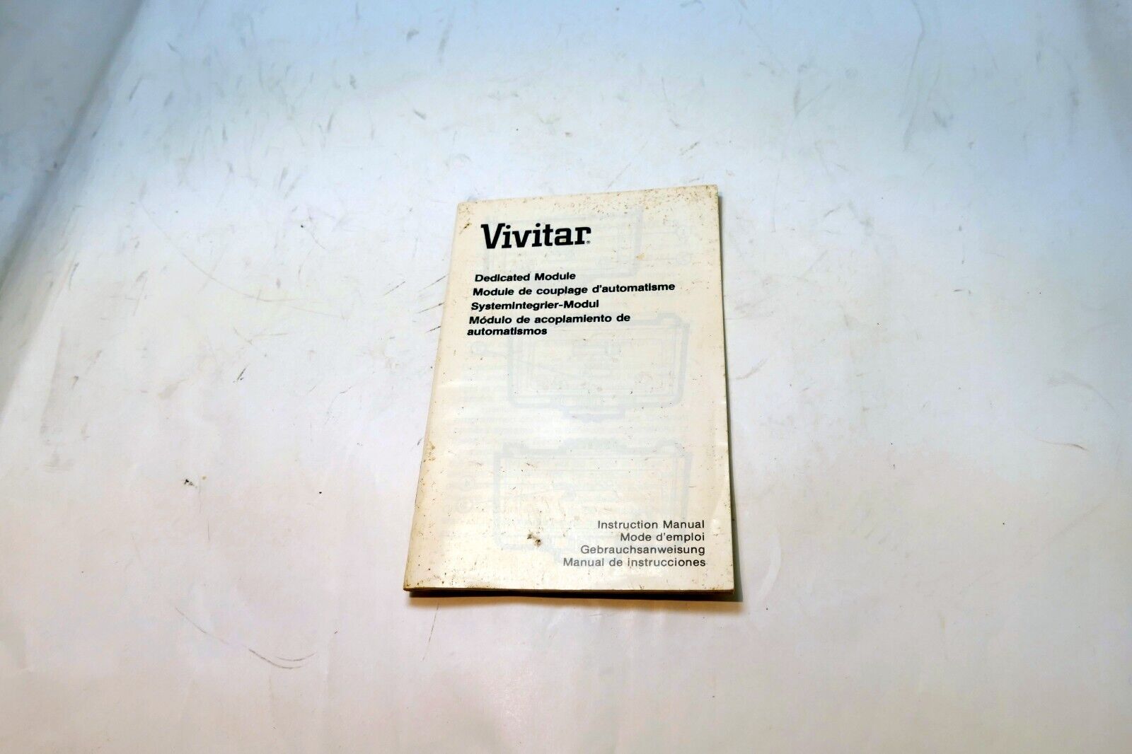 Vivitar Dedicated Module DM C/ N2/ N Instructions manual guide English EN
