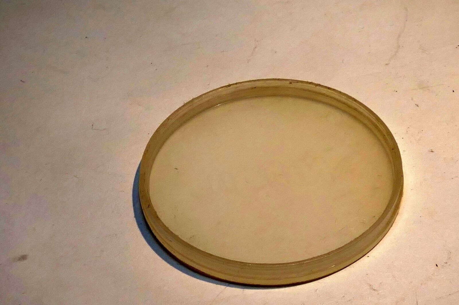 Nikon F White Camera Dust Cap slip on type - vintage