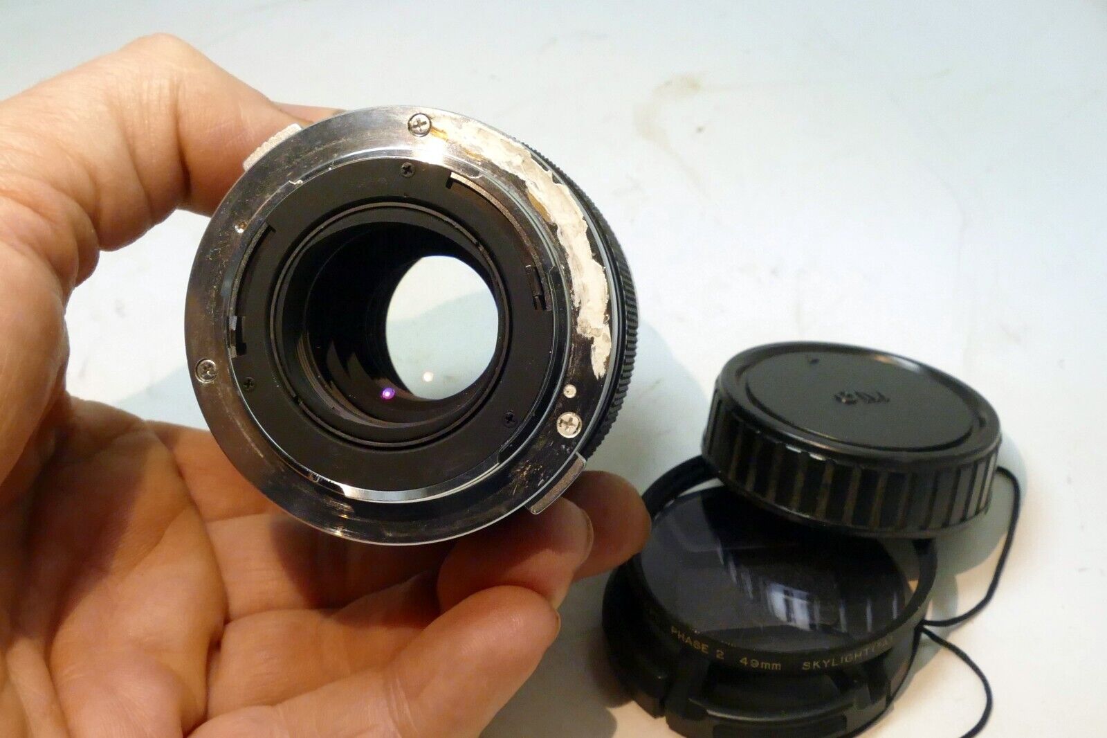 Olympus 135mm f3.5 OM Manual Focus OM-Mount Prime Lens telephoto