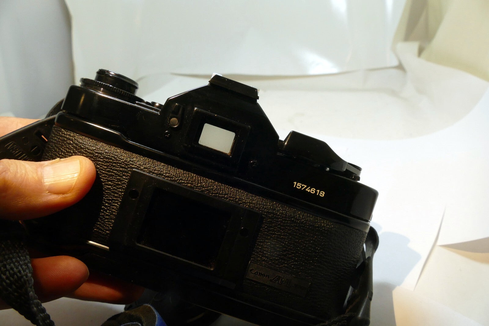 Canon A-1 35mm SLR Film Camera w/ new FD 28mm F2.8 Wide Lens outfit kit