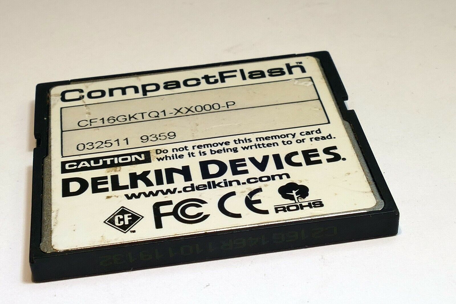 Delkin Devices PRO Compact Flash CF memory card 16GB 450X  UDMA-6 fast