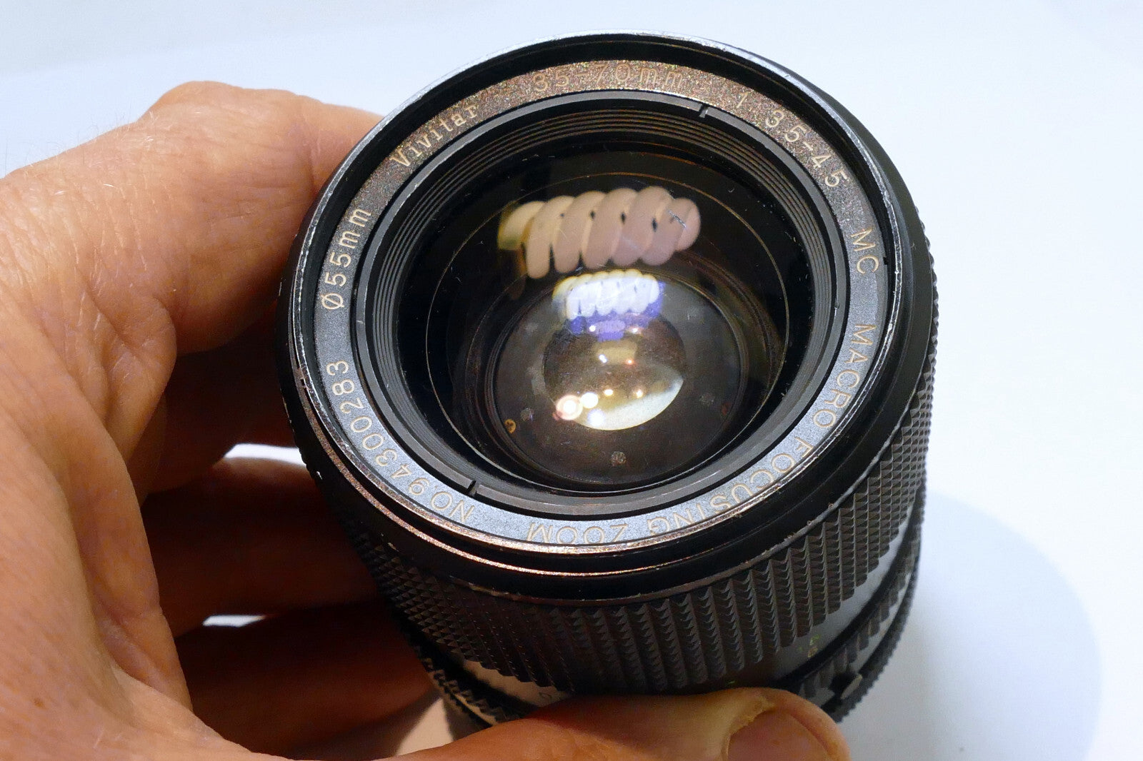 Lens for PARTS or REPAIR Vivitar 35-70mm f3.5-4.5 for OM - AS IS, not working