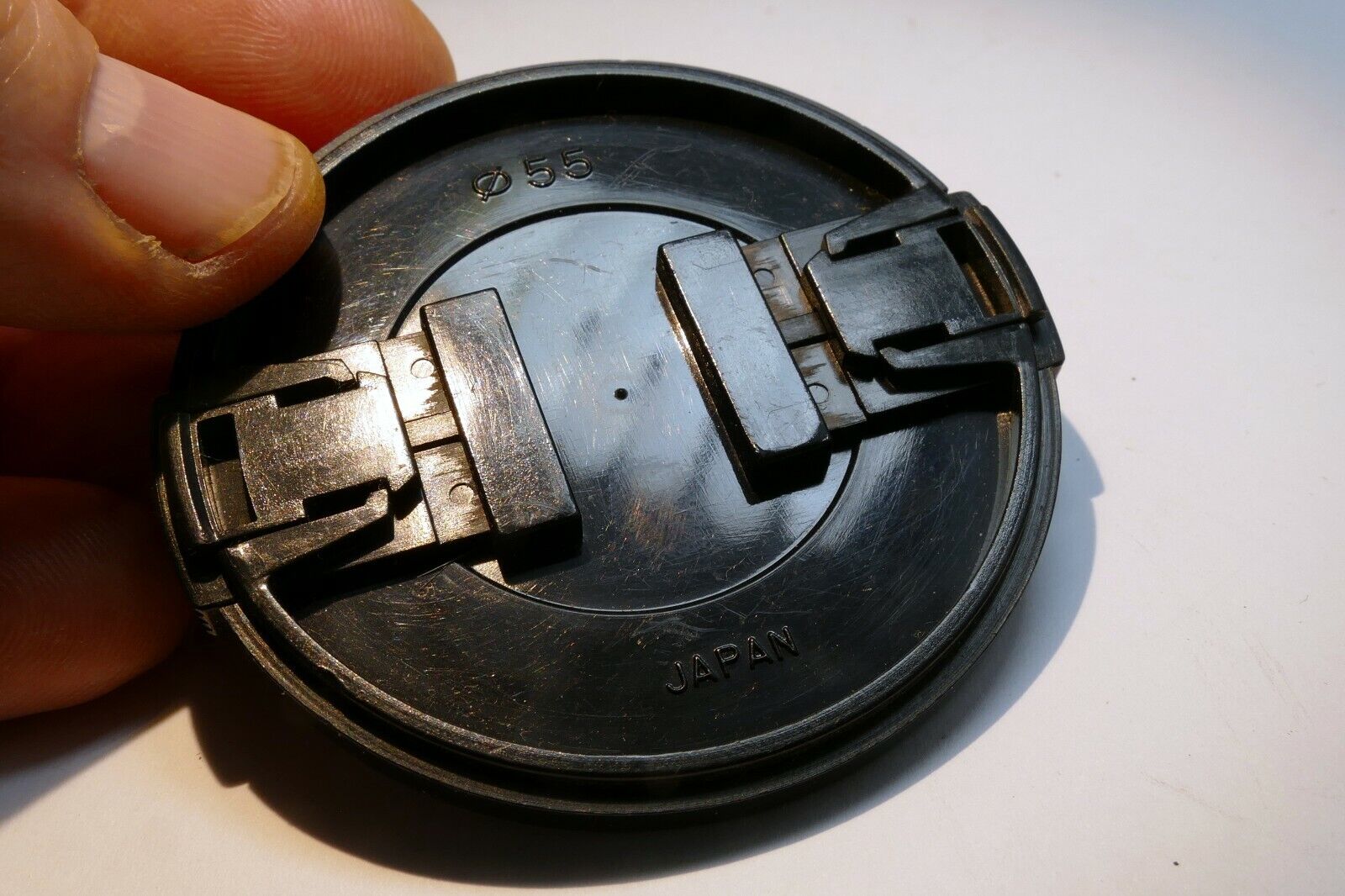 Tokina 55mm Front Cap Plastic center snap on for AT-X Macro 90mm F2.5