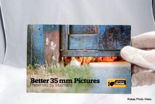 Kodak Better 35mm Pictures Manual Photo Guide Genuine (EN) pocket