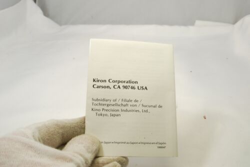 Kiron 80-200mm f4.5 Macro Focusing Zoom Lens Instruction Manual 7217068