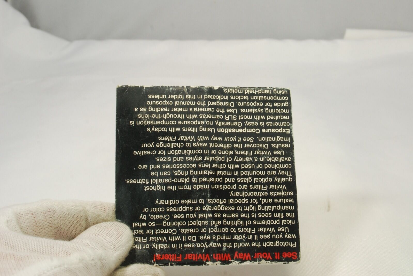 Vivitar Filter Guide Brochure 7216059
