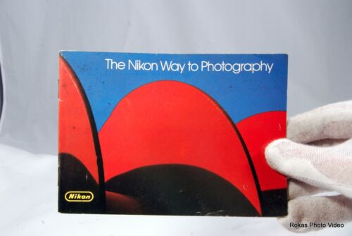 Nikon F The Nikon Way to Photography system brochure booklet Guide Genuine (EN)