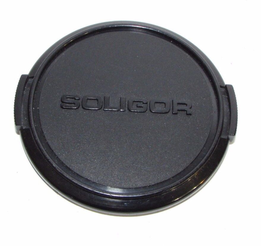Soligor 55mm Lens Front Cap Made in Japan Black