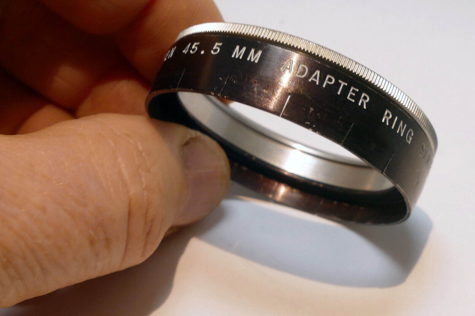 Tiffen 45.5mm to Series 6 VI Filter Holder  Adapter ring Step up to 44.5mm  # 61