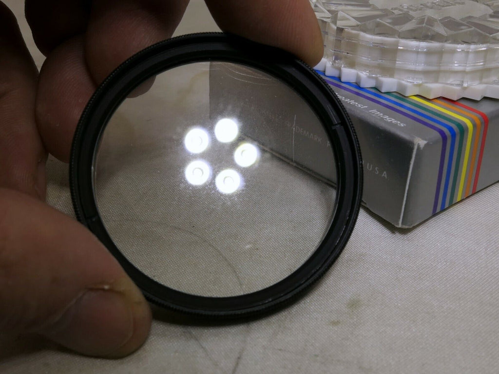 Tiffen 52mm Haze-1 UV  Lens Filter made in USA Clear-UV - Boxed mint