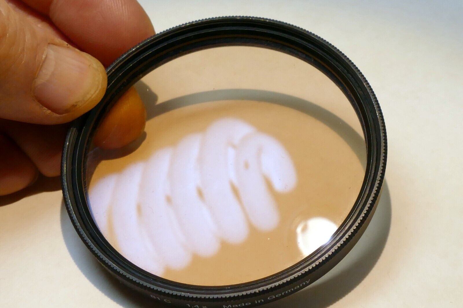 Heliopan 67mm Lens Filter 81C 1.4X  Color Conversion  amber warm