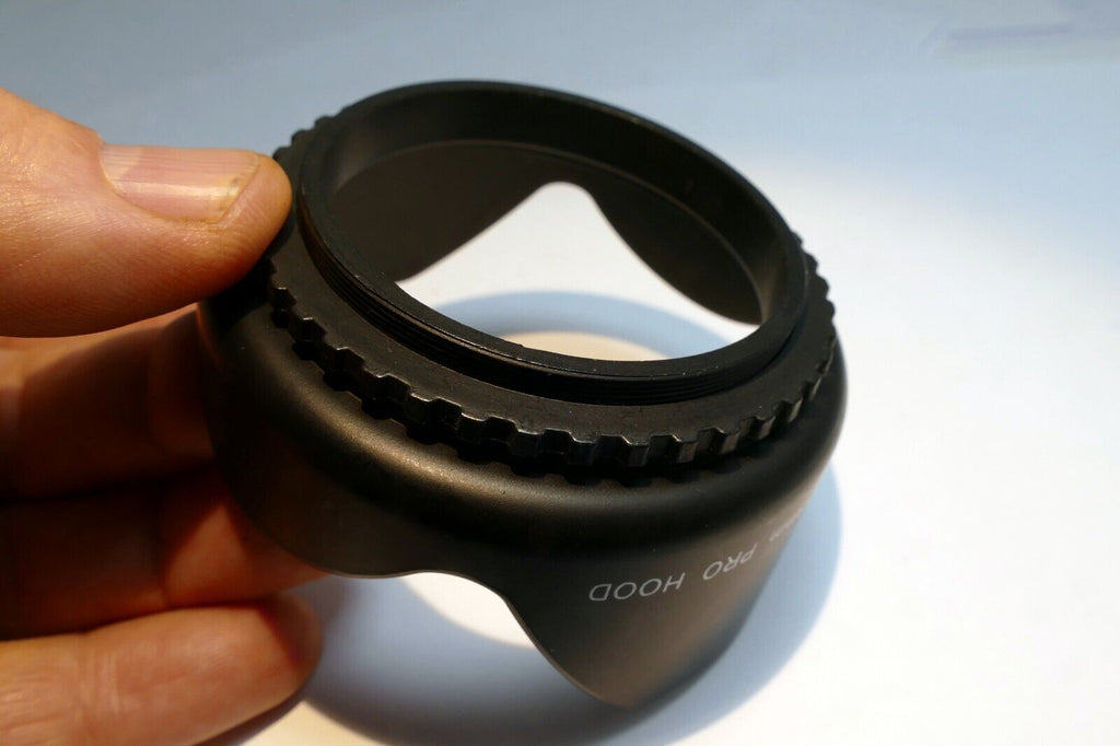 58mm Lens Hood  Shade threaded plastic screw in