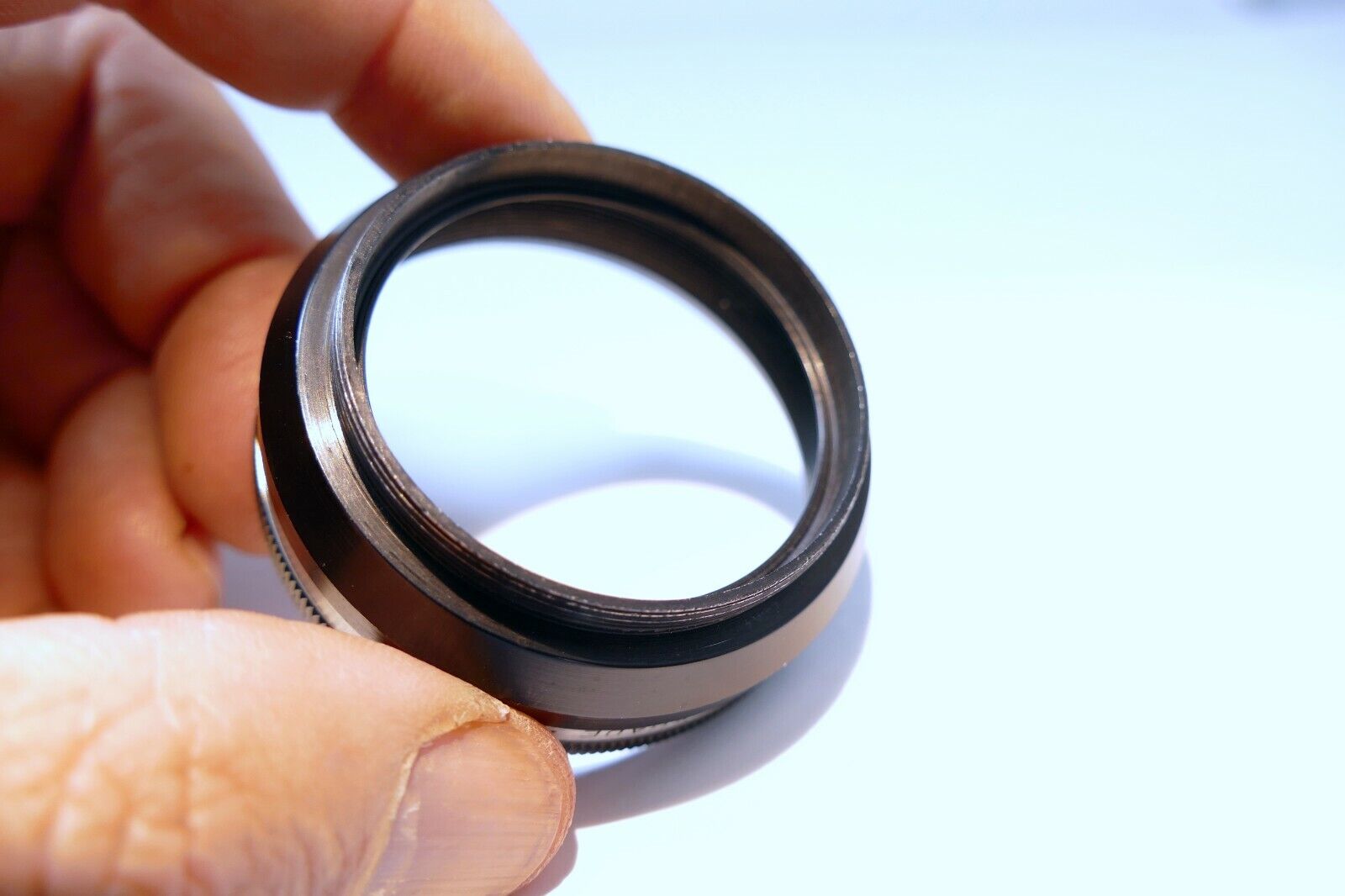 Ednalite Lens Hood Mini Shade series VI 6 44.5mm OD screw in threaded metal 6-E