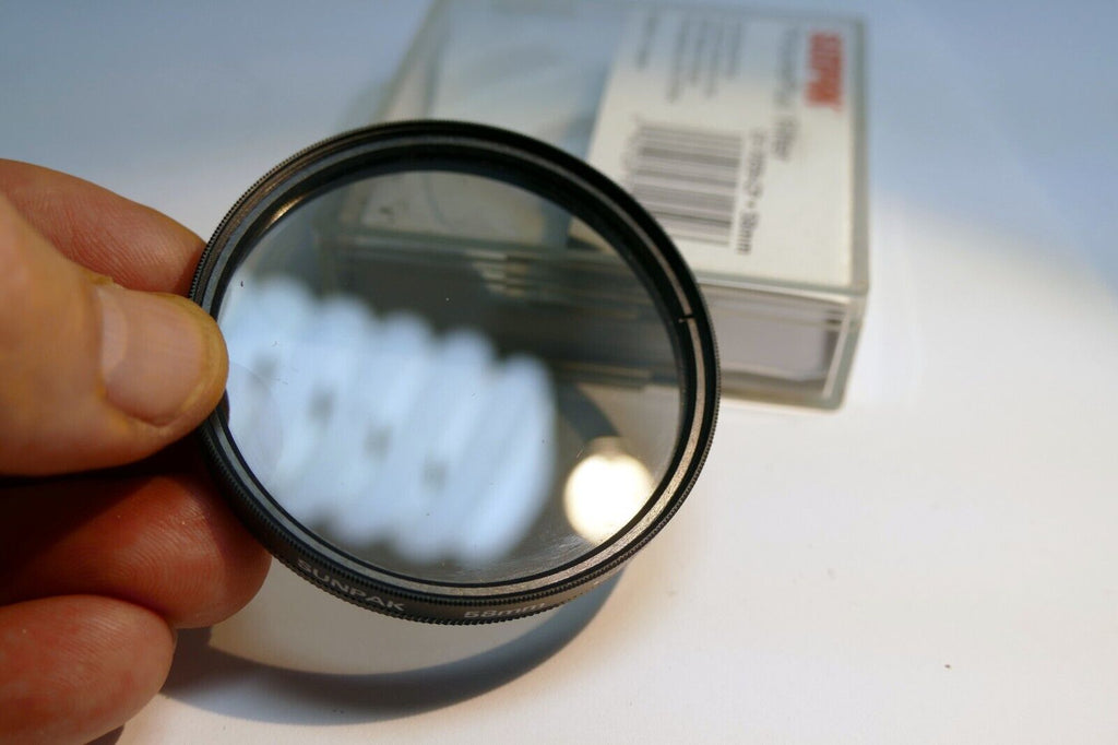 Sunpak Circular Polarizer C-PL 58mm Lens Filter Polar C. P. L.