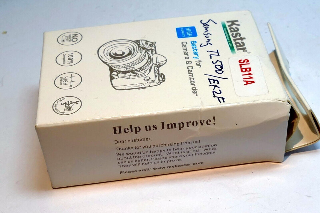 Kastar Replacement Battery Pack for Samsung SLB-11A & Samsung TL240 TL320 TL350