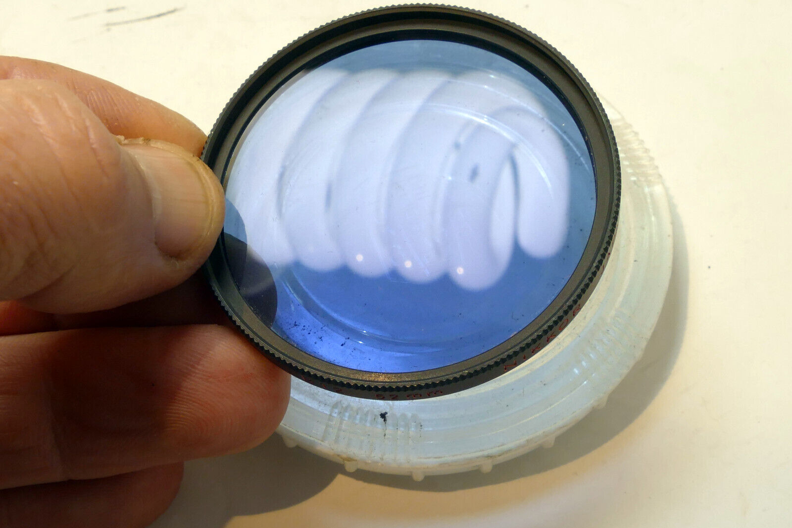 Nikon B12 52mm Filter Japan Nikkor cooling blue - Genuine  OEM