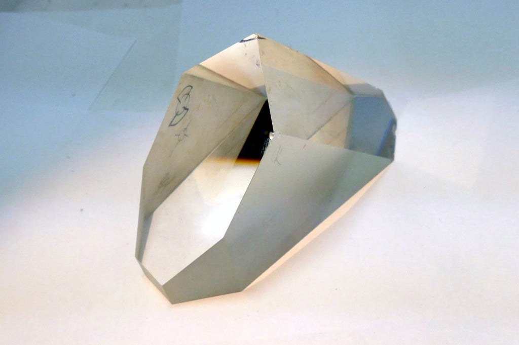 OPTICAL GLASS PRISM OPTICS  laser 4X5" large