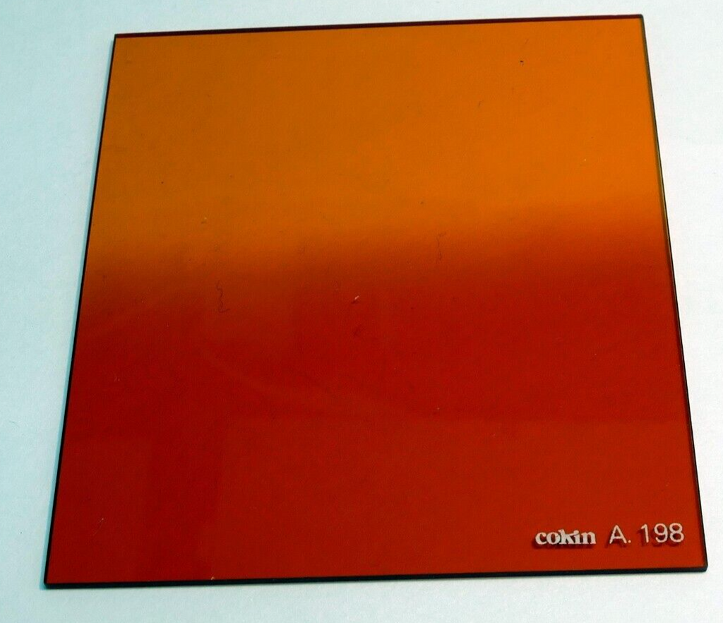 Cokin A 198 Sun 2 (A198) Gradual Lens filter France A series 67X72mm sunset smal