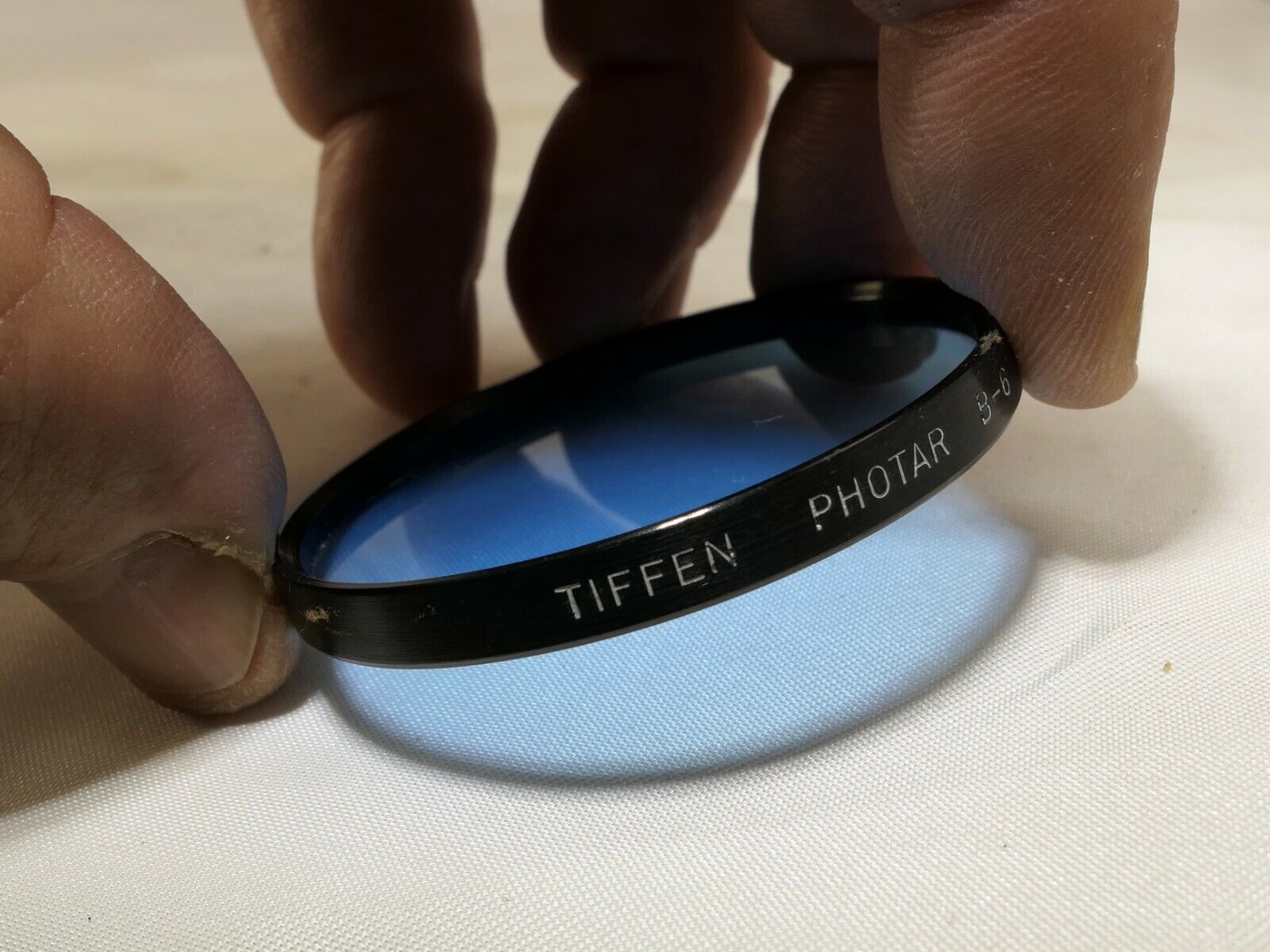 Tiffen Photar B-6 50.5mm OD SERIES 7 VII Filter (drop in type) blue