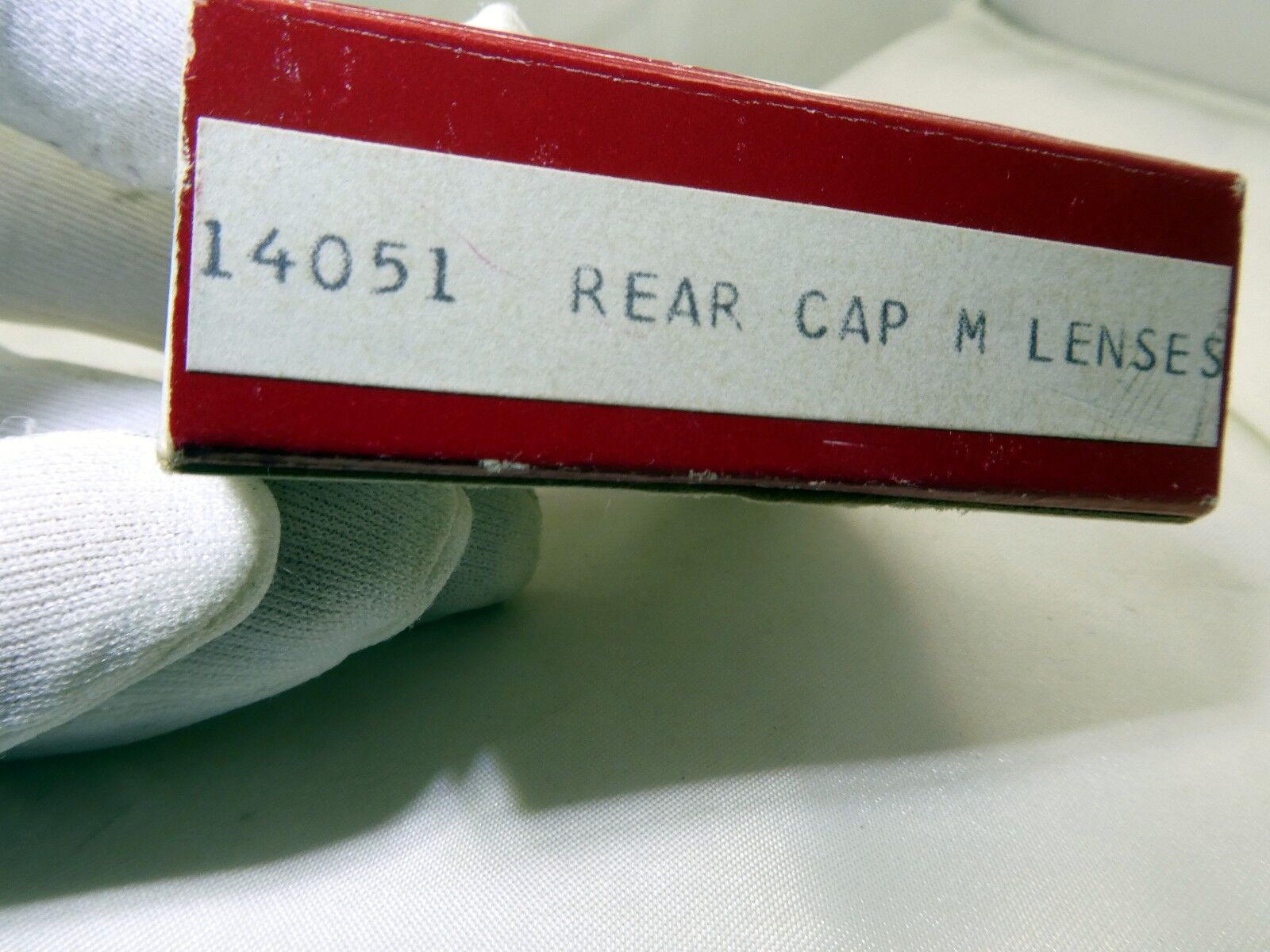 Empty Paper Box for Leica 14051 Rear Lens CAP vintage OEM