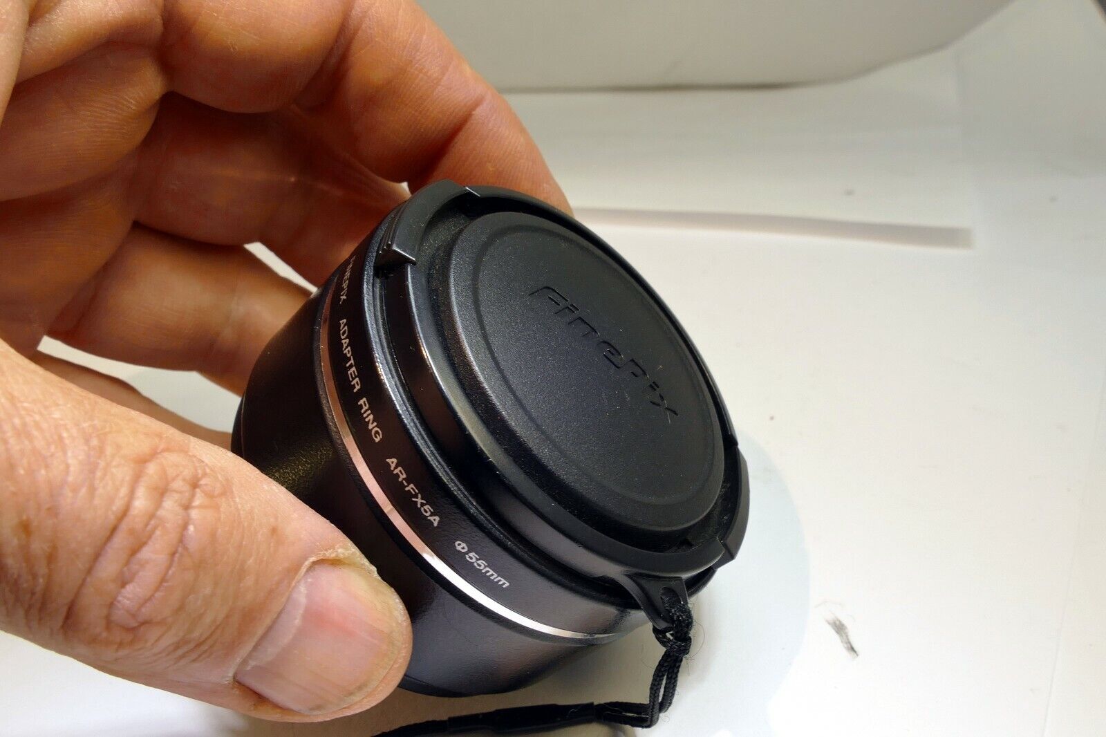Front cap 55mm for Fujinon Fujifilm FinePix S Series S5100 cameras genuine OEM