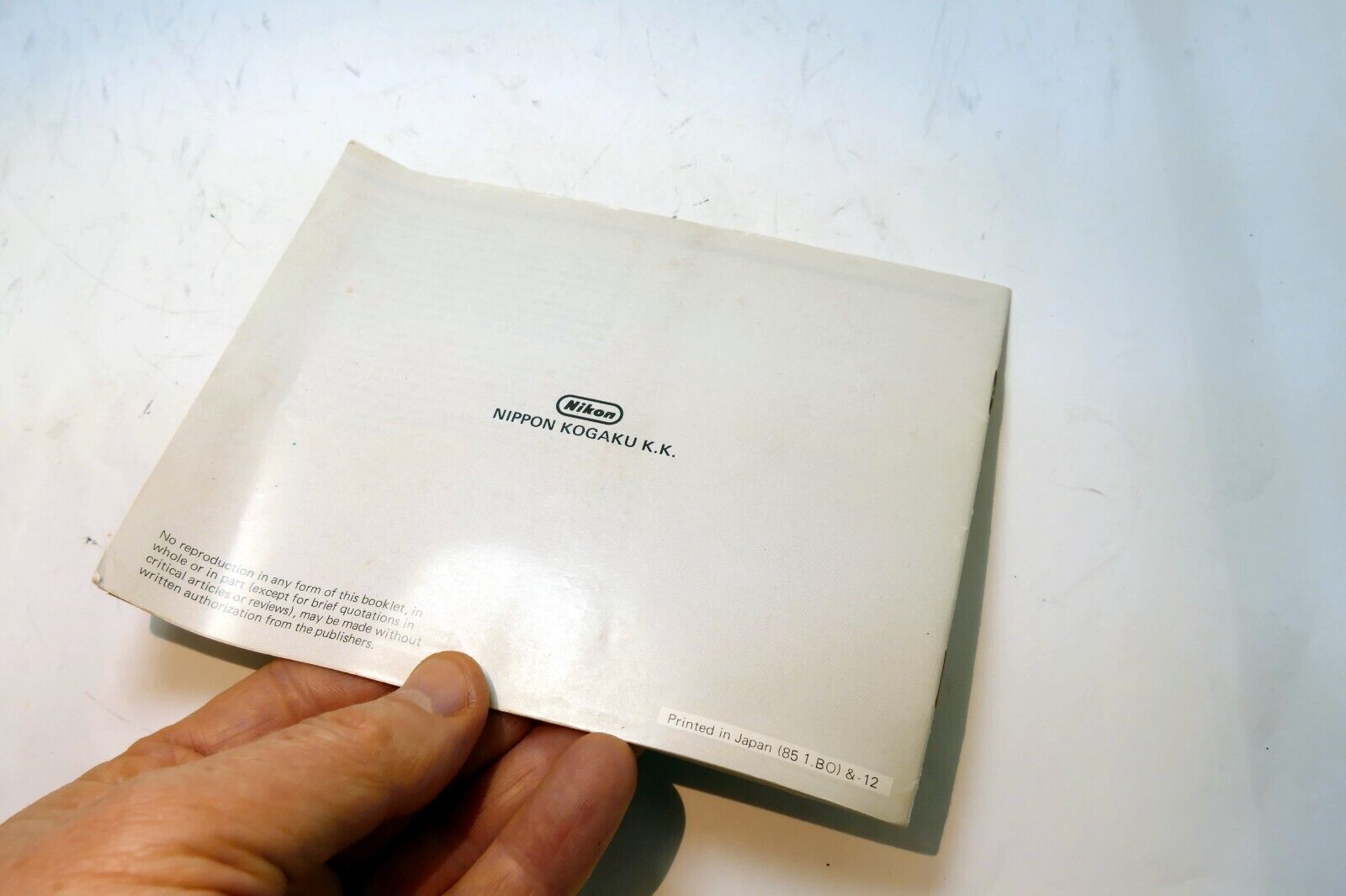 Nikon Zoom Nikkor 35-105mm f3.5-4.5 Ai-s LENS Instruction Guide Manual 1985