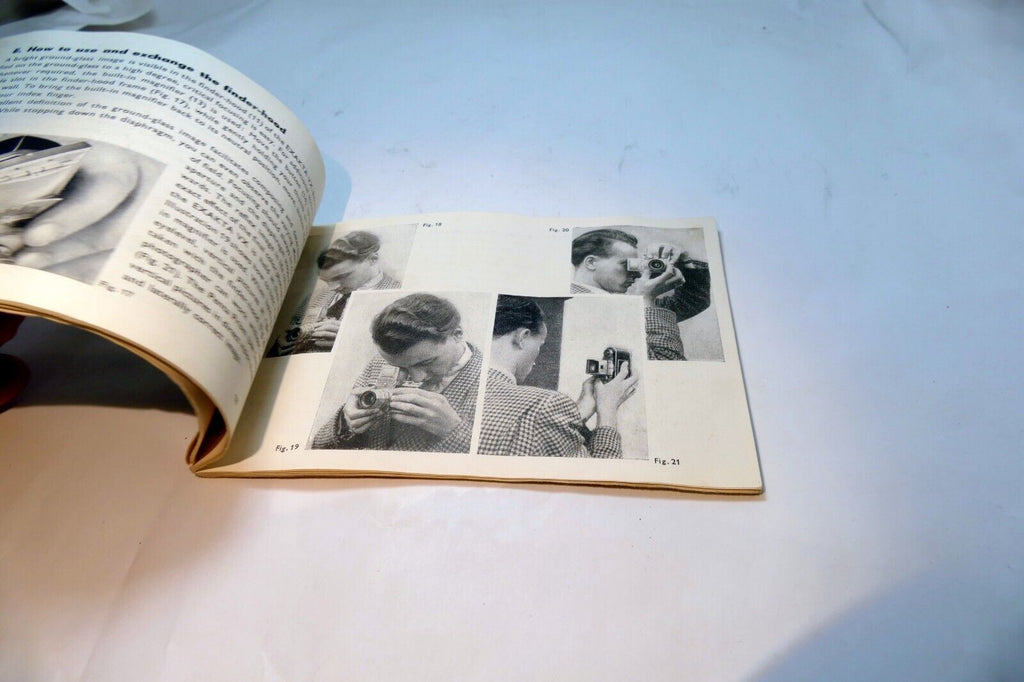 Exakta VX IIA Camera Guide Booklet/Manual Ihagee English EN