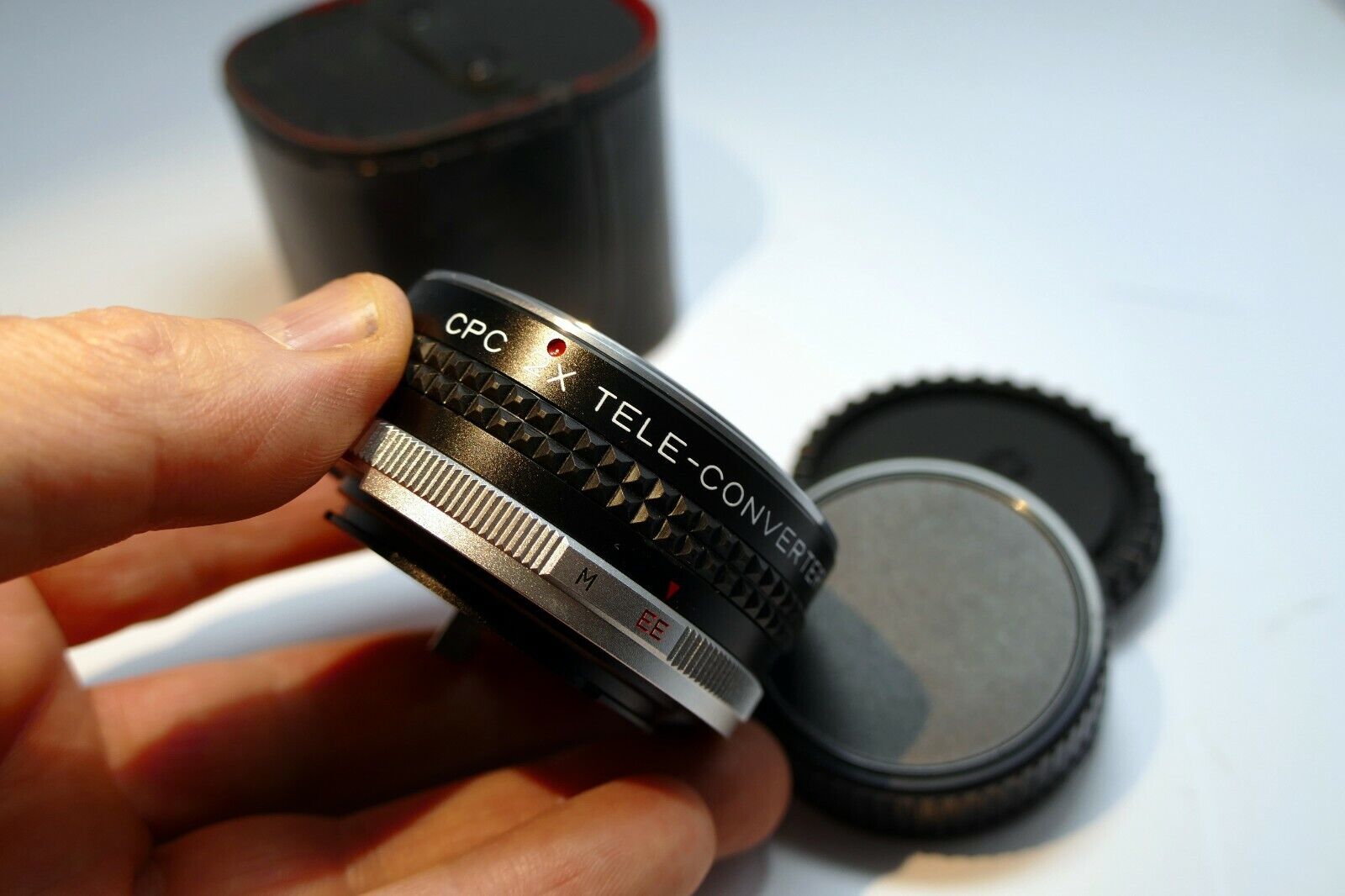 CPC 2X Teleconverter MC-4 AUTO K/AR Konica Hexanon lenses