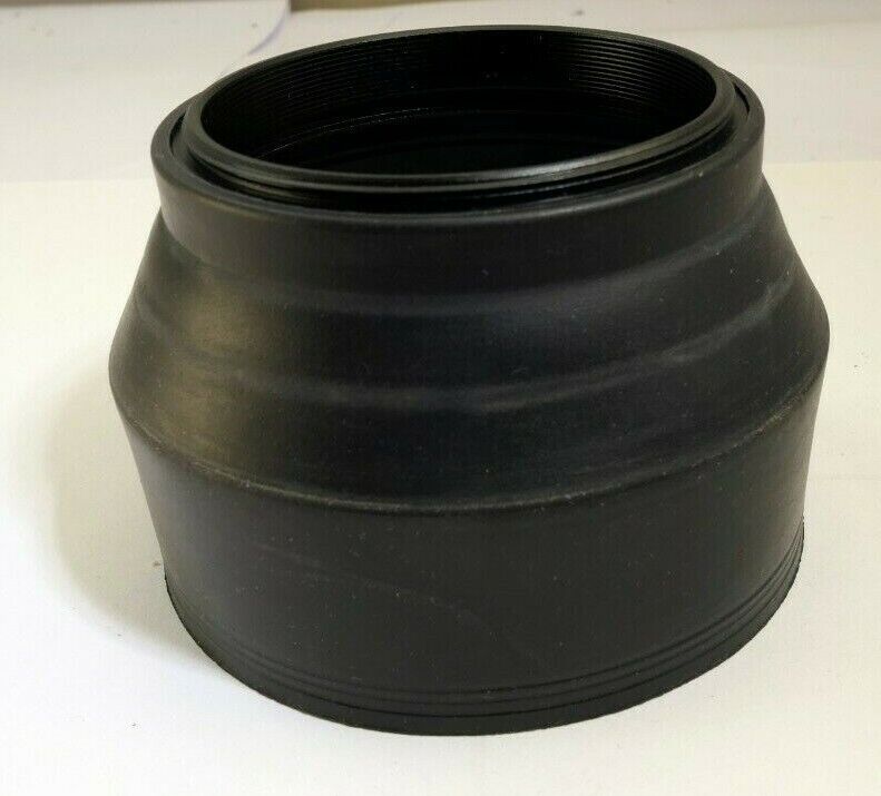 Lens Hood Shade Collapsible Rubber 52mm Telephoto double threaded for 135mm f2.8