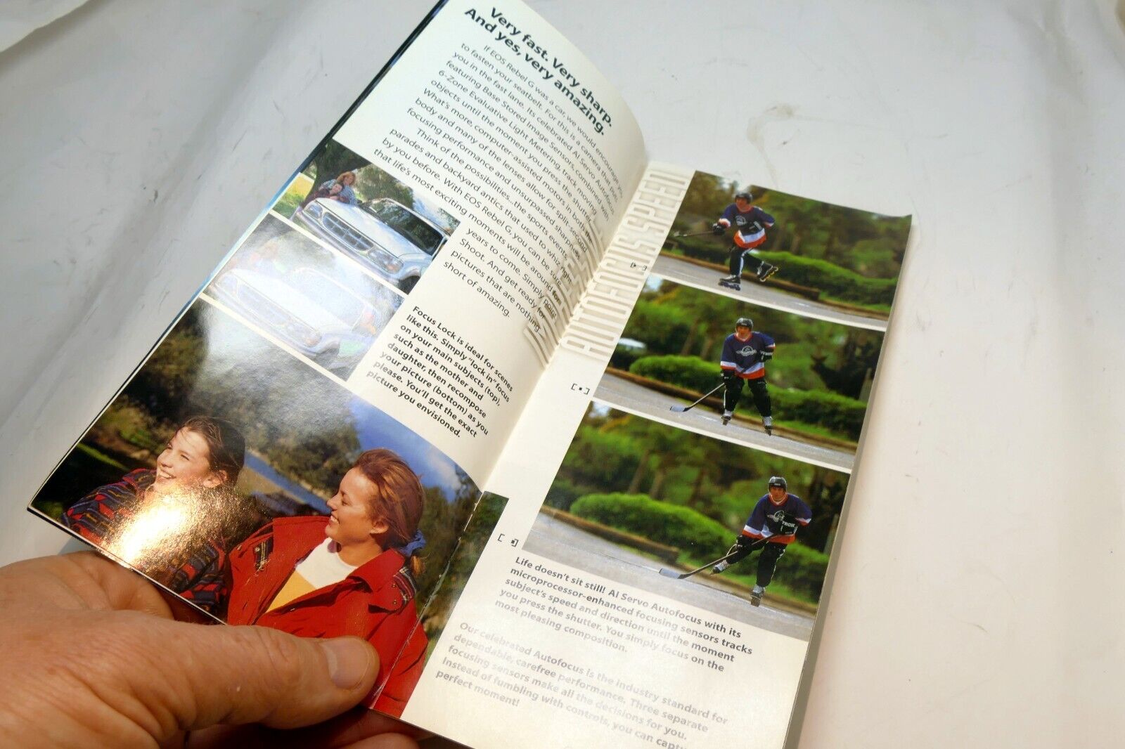 Canon EOS REBEL G 35mm  Camera Brochure Sales Advertisement