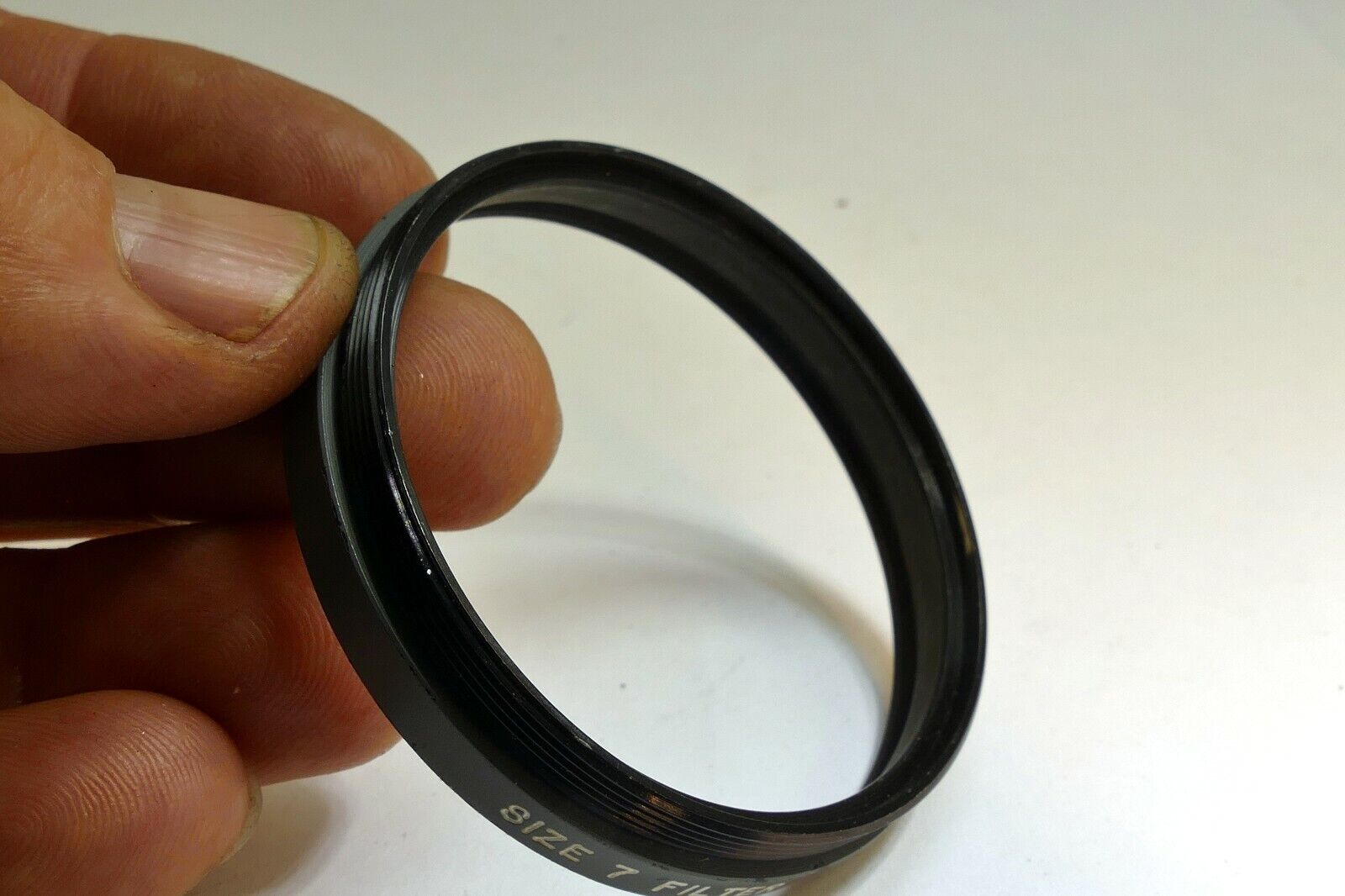 54mm series 7 Filter retaining Ring double threaded  for Wollensak army green