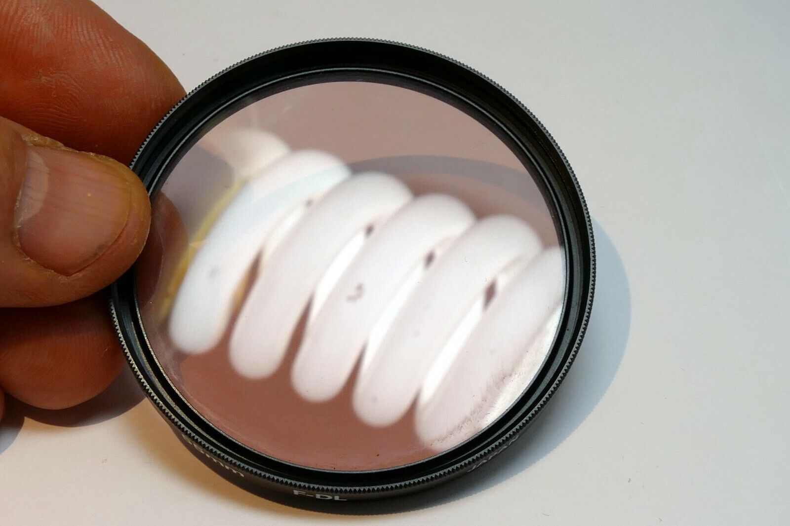 Quantaray  55mm Filter M.G.  FL-D fluorescent to  daylight conversion