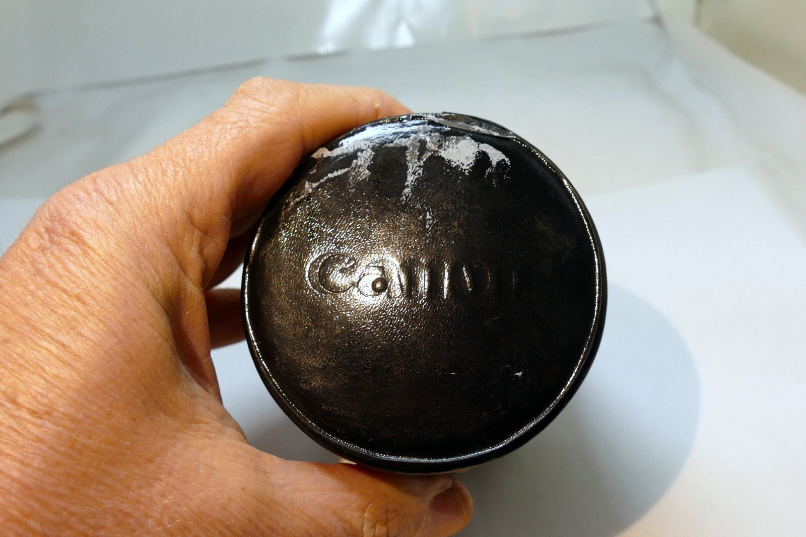Canon C Black Hard Lens Case 50mm f1.4 FD f1.8 SC SSC - original