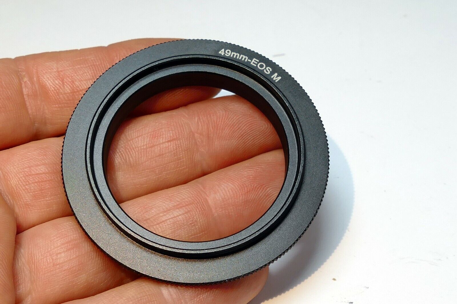 49mm Macro Reverse Adapter Ring for Canon EOS M M2 EF-M mount mirrorless cameras
