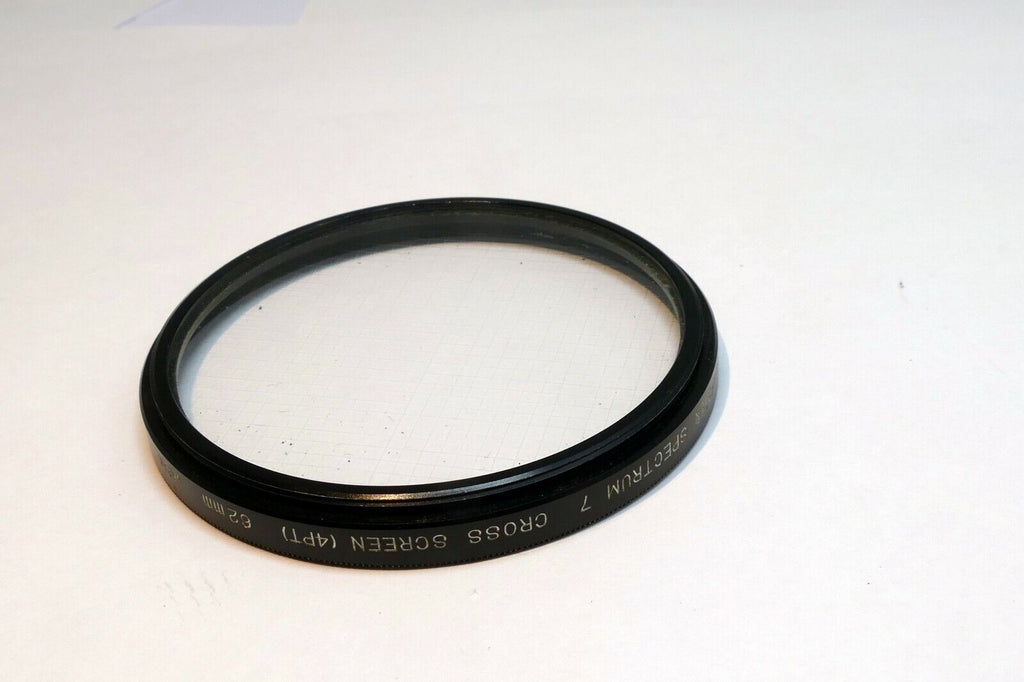 62mm Promaster 4 point Star Cross Screen filter lens made in Japan