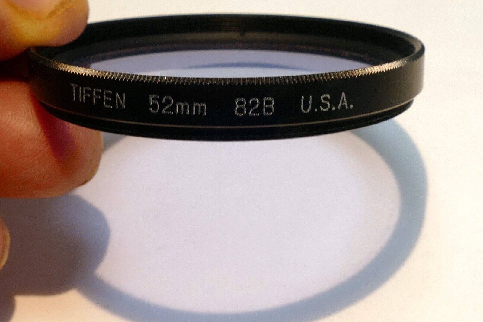 Tiffen  52mm Filter  82B Blue made in USA