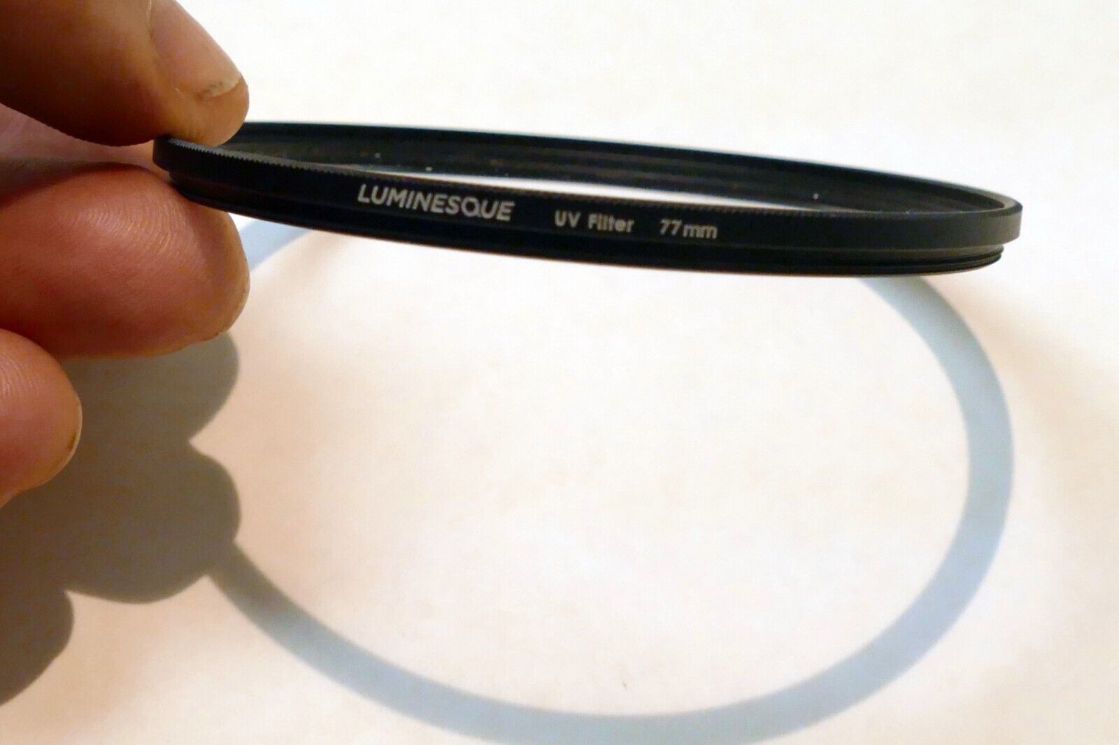 Luminesque 77mm UV  Filter low slim profile for wide angle lenses ultra compact