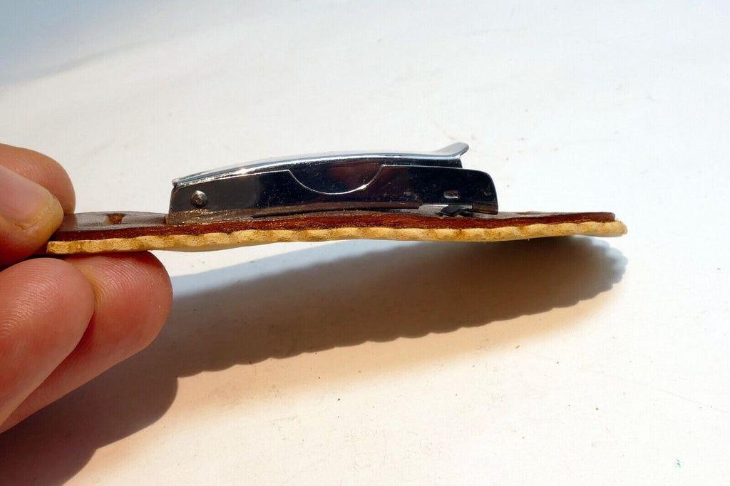 Clip on buckle for Brown Genuine Leather camera neck hand strap