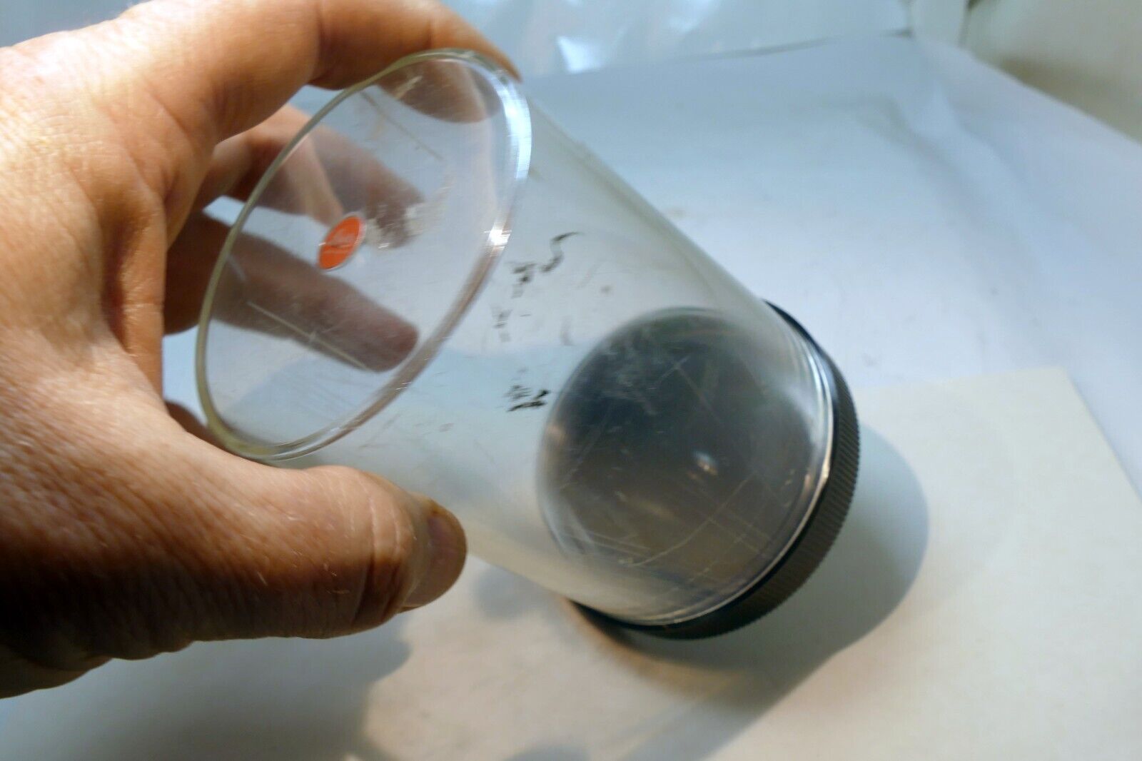 Leica Bubble Plastic Lens Case for R 90mm f2 Summicron-R  75mm f/2