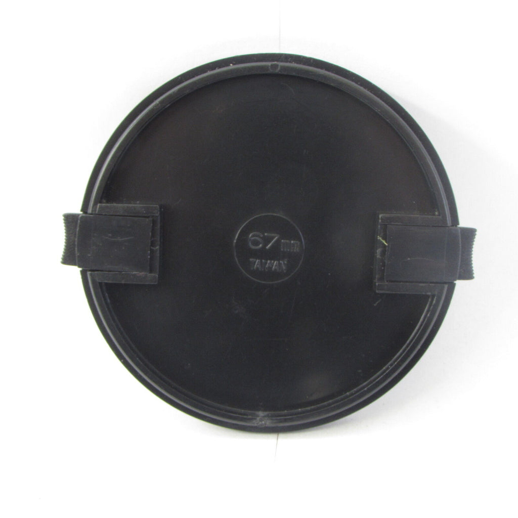 Black 67mm Lens Front Cap Made in Taiwan S211634