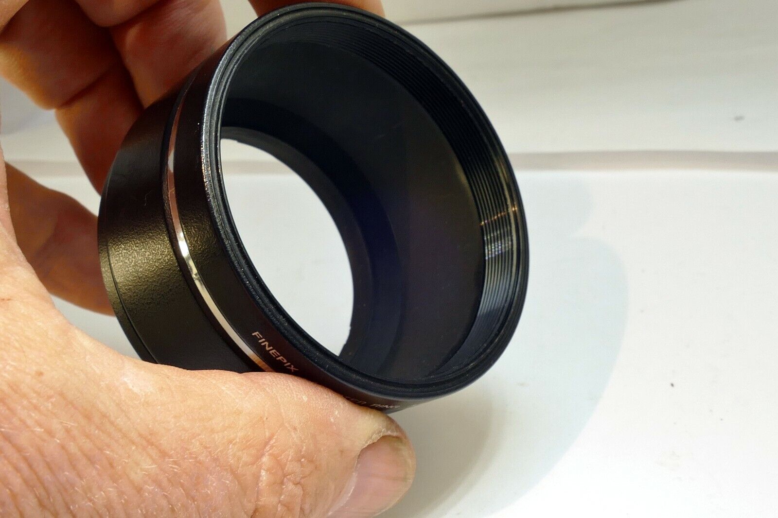 Adapter ring AR-FX5A from 49mm to 55mm Lens hood Shade fujifilm Finepix S5100