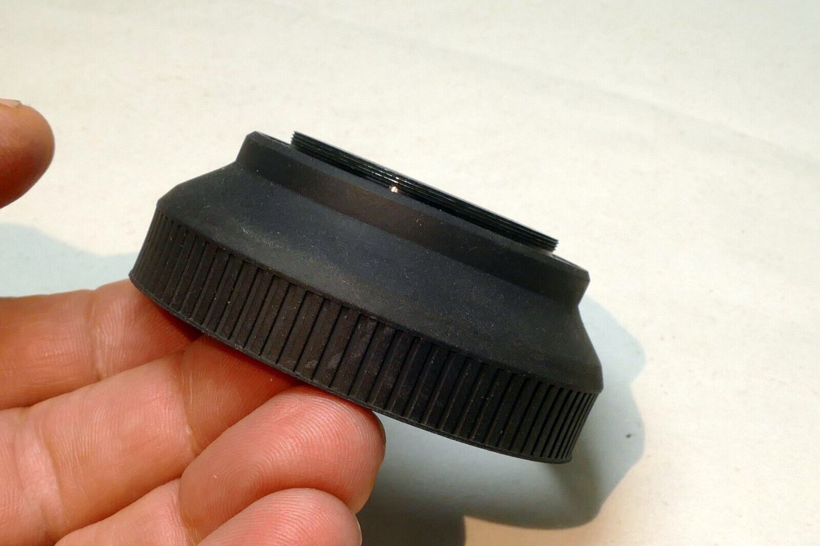 40.5mm Lens Shade rubber threaded collapsible VINTAGE for  5cm