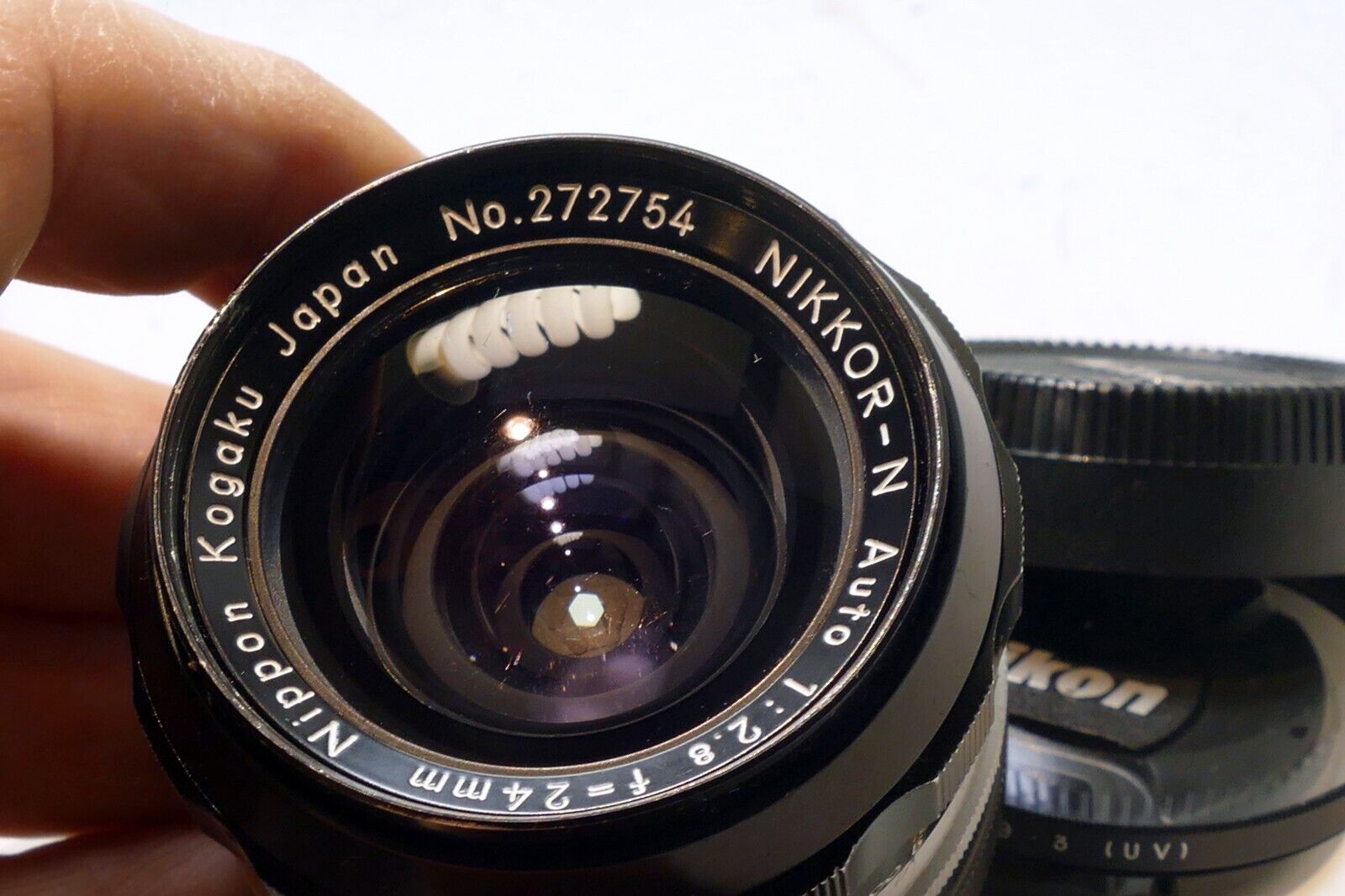 Nikon Nikkor-N Auto Non Ai 24mm f2.8 Manual Focus Lens prime - HOME AI'd