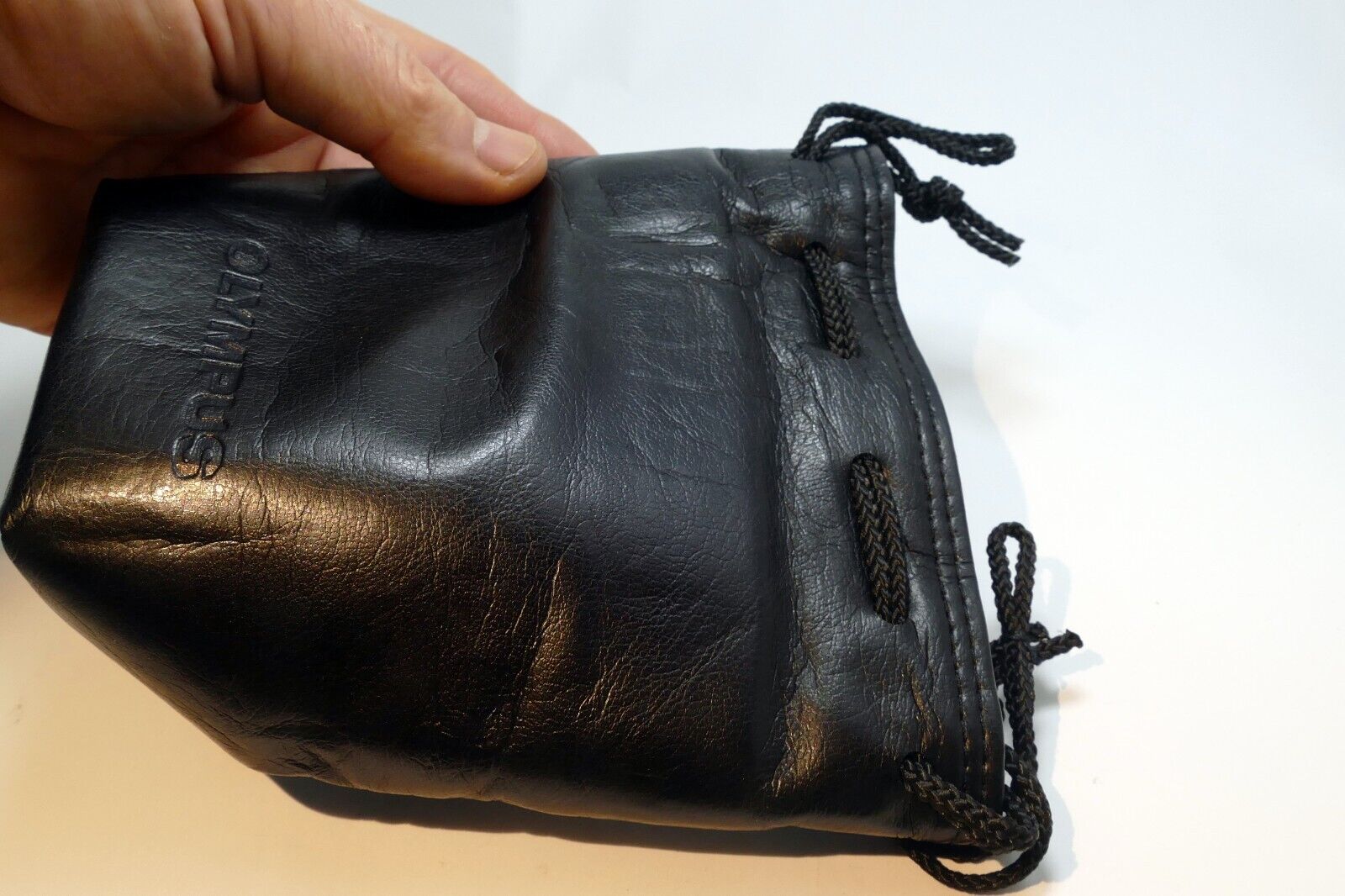 Olympus 150N OM Lens Case Pouch for 21mm 24mm 28mm f2 f2.8 - Genuine OEM