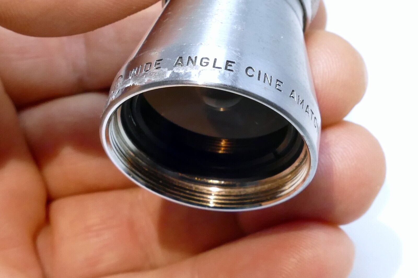 Wollensak Tower 6.5mm f/2.5 Wide Angle Cine Amaton D Mount Camera Lens